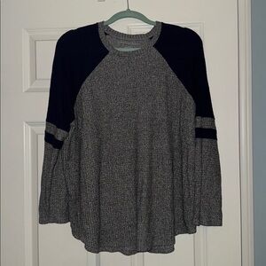 American Eagle Outfitters Charcoal Knit Sweater